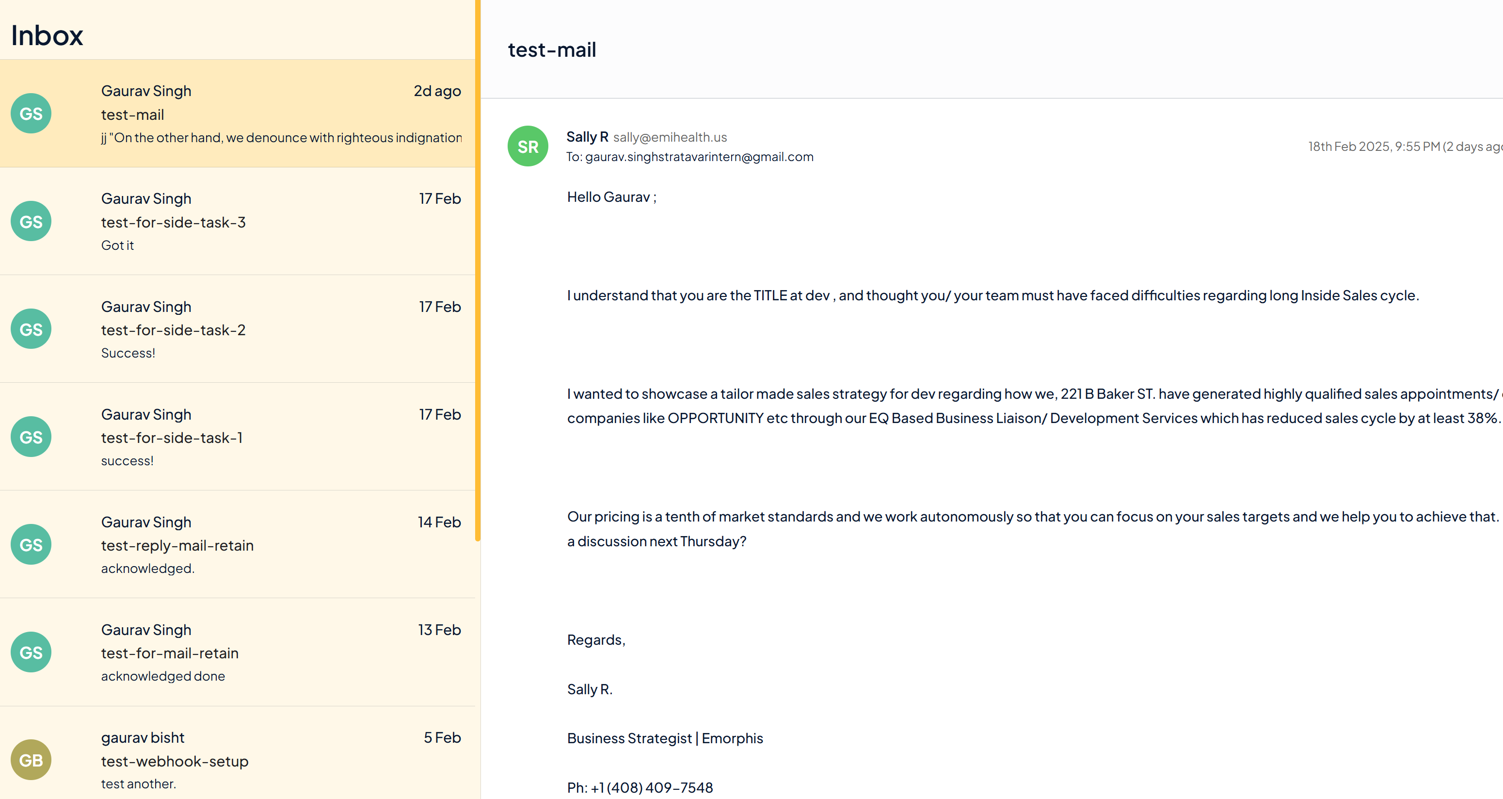 Contact Management